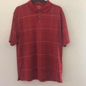 PGA TOUR golf polo red